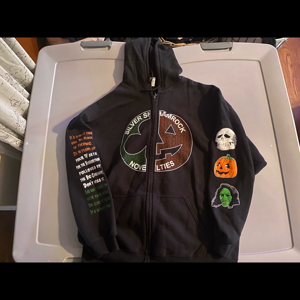 Halloween 3 zip up hoodie!